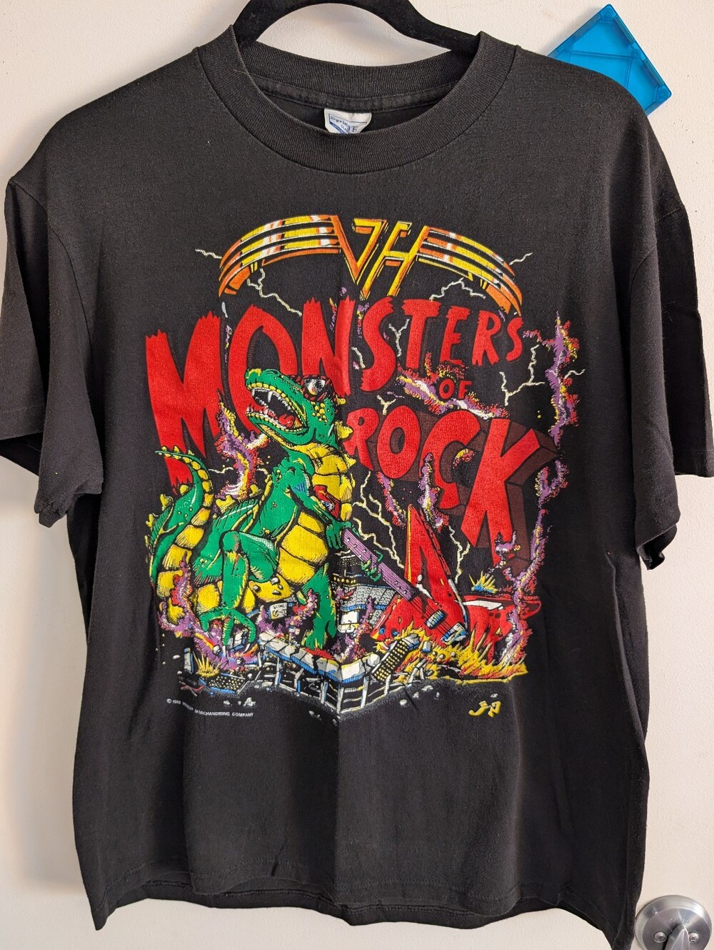 RARE VINTAGE! Monsters of Rock Graphic Tee - Black